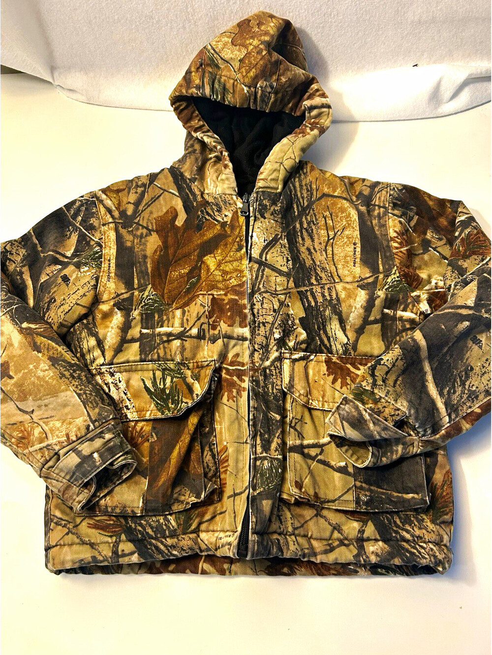 Realtree Kids Camo Hooded Full Zip Lined Jacket Size 8 [COPY]
